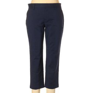 Gap Site 10 (Petite) Navy Blue Cropped Dress Pants